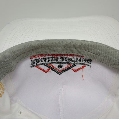 Imperial 5 Panel White One Size Hat Rope Rinaldi Roofing GAF Master Elite Flag