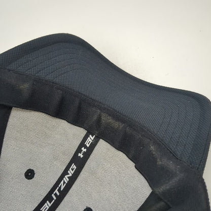Under Armour Baseball Cap Black L Tonal Logo Performance Curved Brim Classic Hat