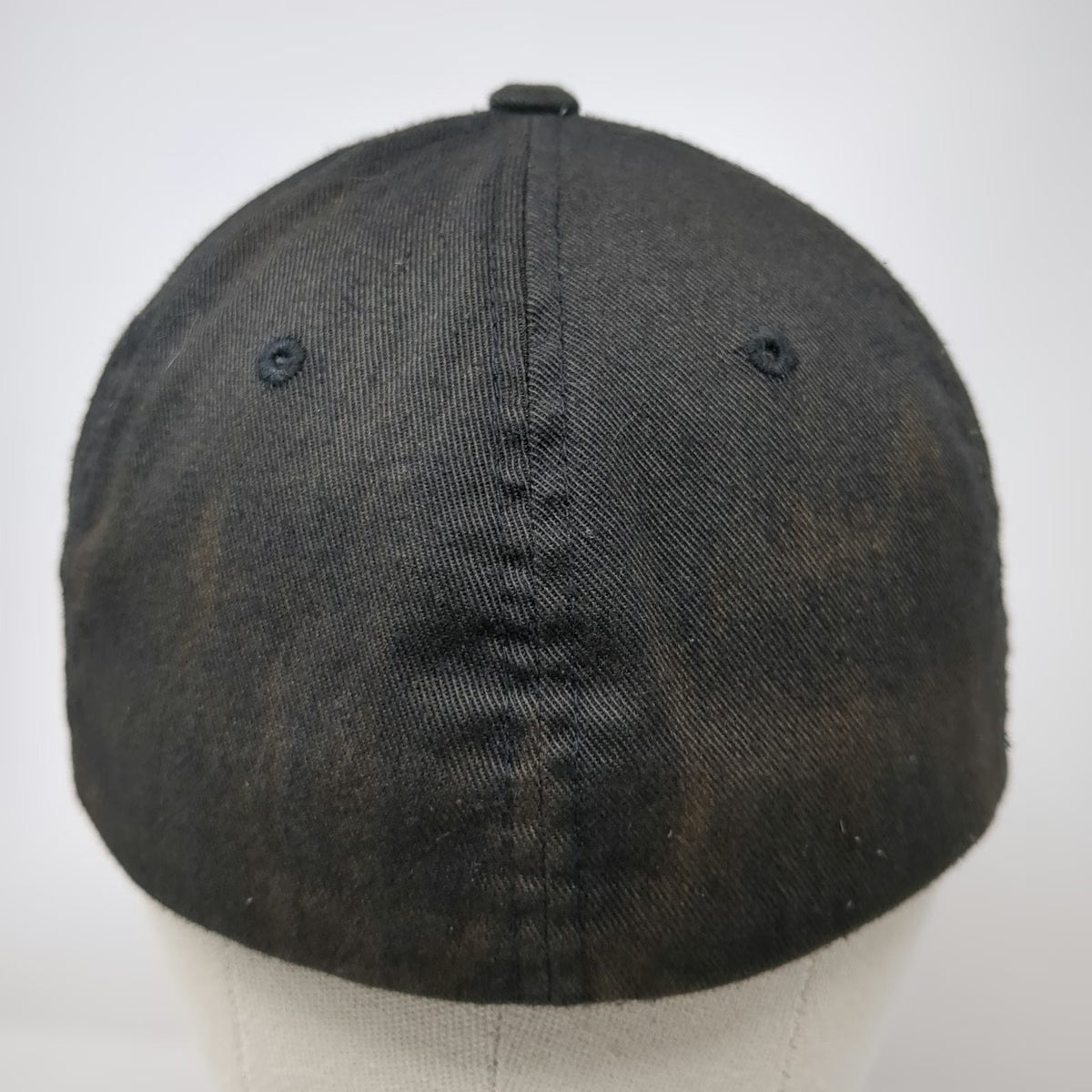 So-Cal Speed Shop Baseball Cap Black M Flexfit Fitted Patched Sun Faded Hat