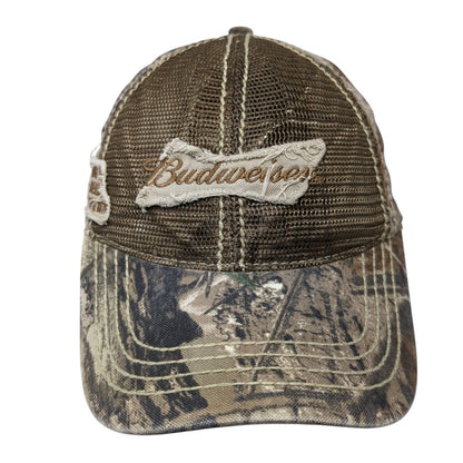 Budweiser King Of Beers Strapback Hat Camouflage OS Size Adjustable Paramount