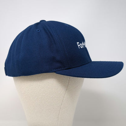 Decky Baseball Cap Blue One Size ForMotion Clinic Embroidered Adjustable Hat