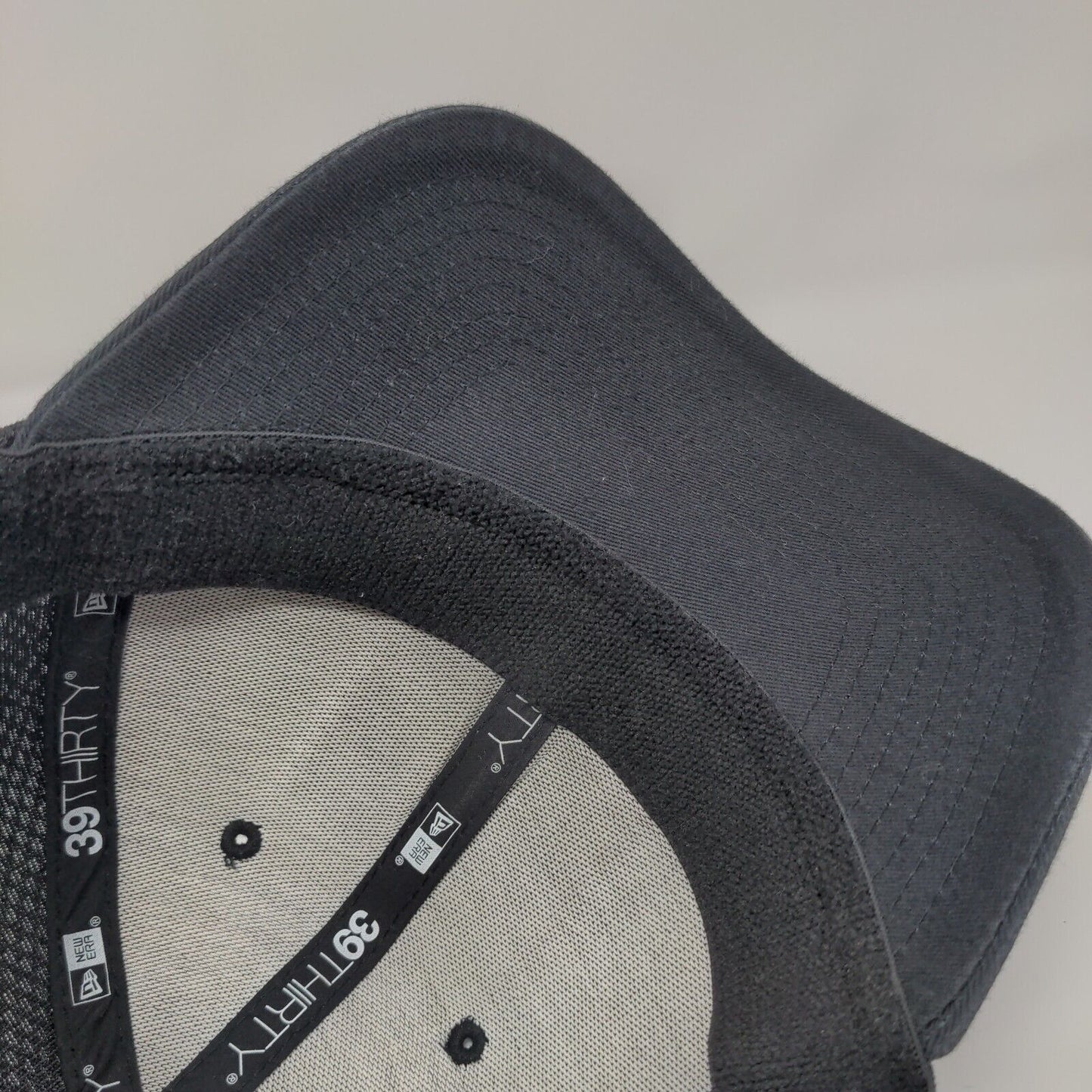 Lupo Motors Boise ID Fitted Trucker Hat L/XL 6 Panel Vented Holes New Era Cotton