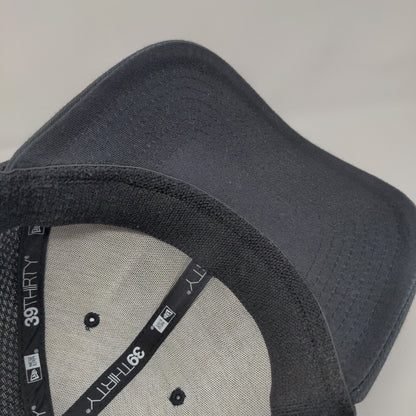 Lupo Motors Boise ID Fitted Trucker Hat L/XL 6 Panel Vented Holes New Era Cotton