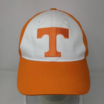 Tennessee Volunteers Men's Strapback Hat Orange White OSFA Embroidered Logo