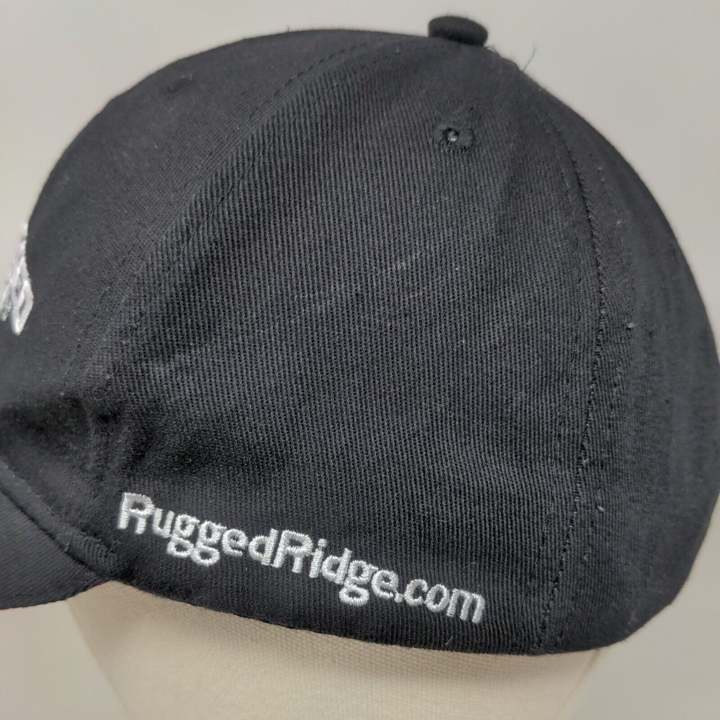 Rugged Ridge Your Adventure Strapback Hat Black One Size Embroidered