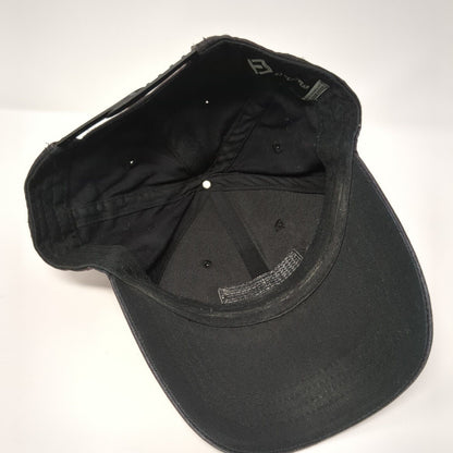 USA Flag Snapback Hat Black One Size Adjustable 6 Panel H3 Headwear