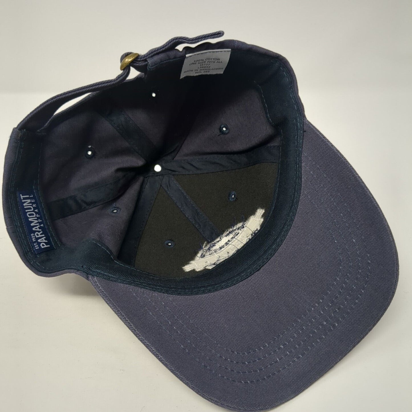 Original Idaho ID Slideback Hat Blue One Size Adjustable Embroidered Paramount