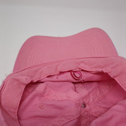 NAPA All Out For The Cure Strapback Hat Pink One Size Adjustable Embroidered
