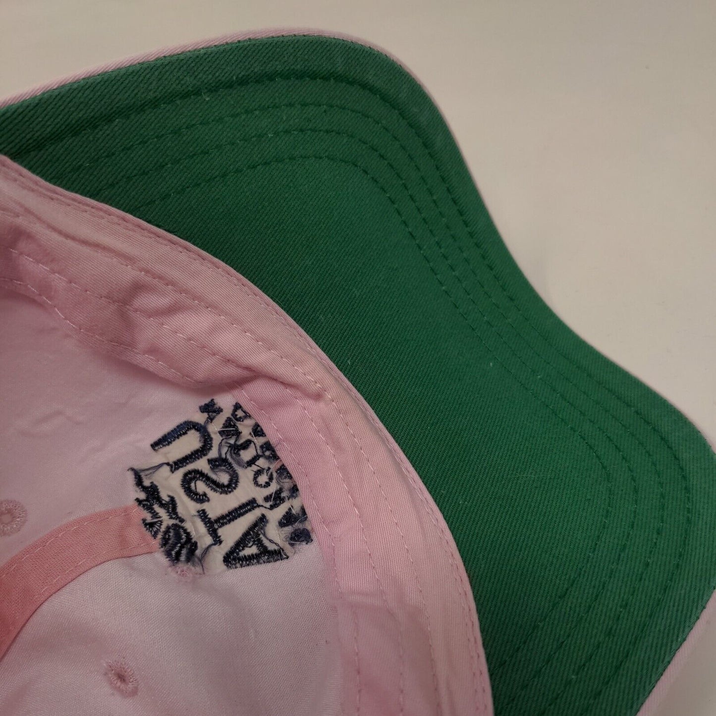 USTA National Campus Strapback Hat Pink One Size Adjustable American Needle