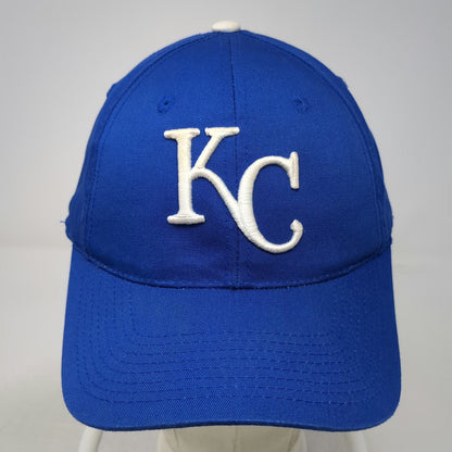 Kansas City Royals MLB Outdoor Cap Snapback Blue M Hat Stitched KC Logo 6 Panel