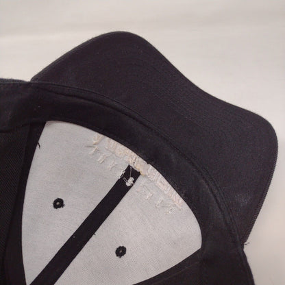 Ink X Bones Athl Dept Snapback Hat Black OS Adjustable The Classics Yupoong