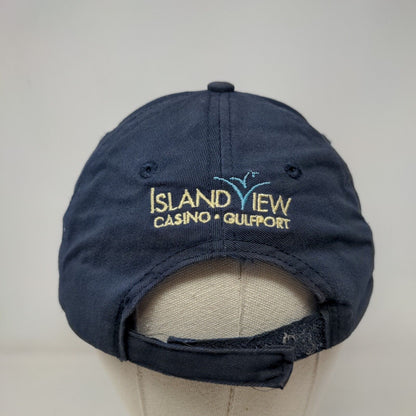 Yes I'm A Winner Island View Strapback Hat Blue One Size Adjustable Apollo USA