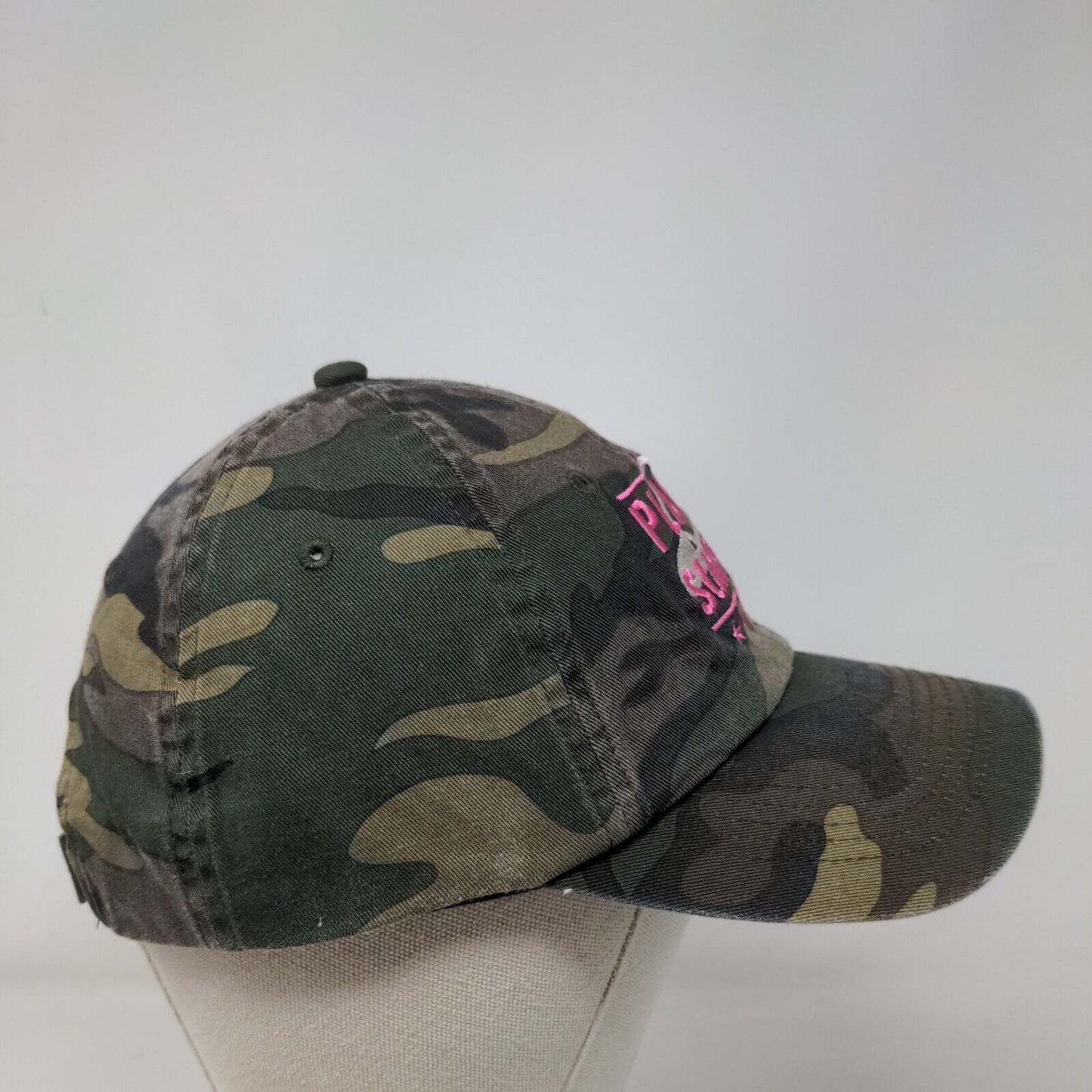 Planet Surplus NSB Strapback Hat Camo OSFA Embroidered Port Authority