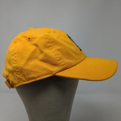 American Needle Men's Slideback Hat Yellow Adjustable Embroidered Blackwolf Run