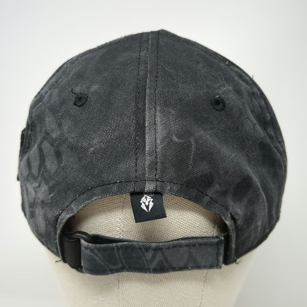 Outdoor Cap Baseball Cap Gray One Size Camp Riverwind Cle Elum WA Camo Flag Hat