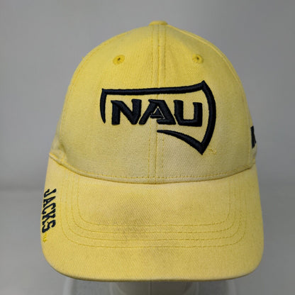 NAU Jacks Strapback Hat Yellow OSFA Adjustable Embroidered Russell