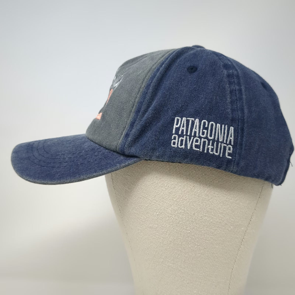Patagonia Souvenirs Baseball Cap Blue One Size Chile Guanaco Adventure Hat
