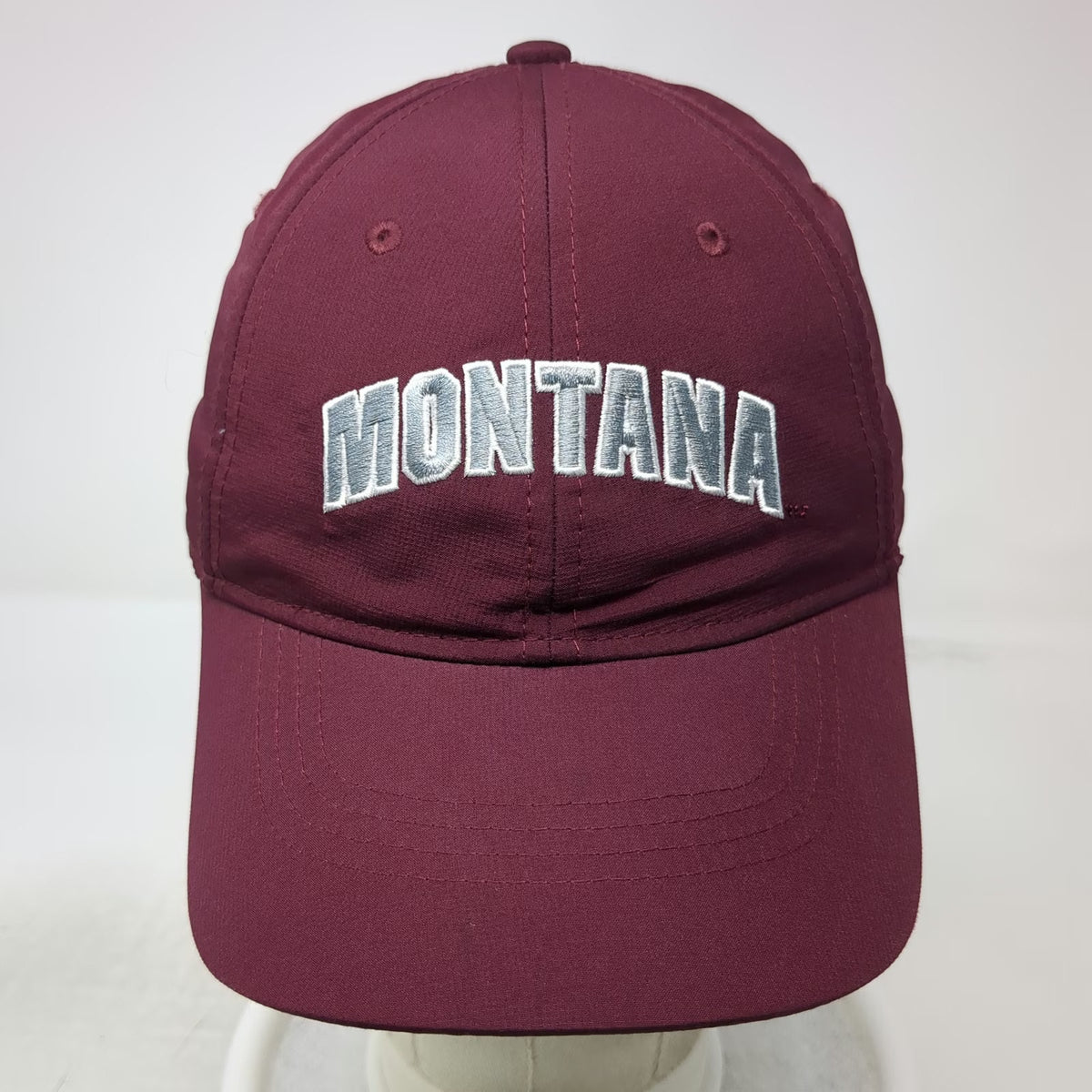 Nike Montana Grizzlies NCAA Red One Size Hat Dri-Fit Legacy 91 Strapback Logo