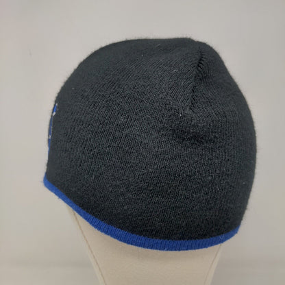 NFL Indianapolis Colts Men's Knit Beanie Hat Black Blue Embroidered Logo