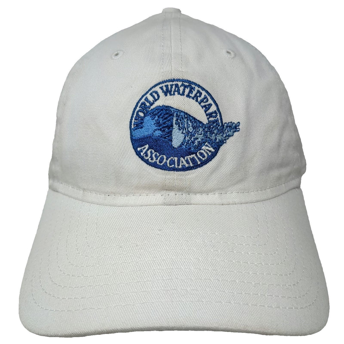 New Era World Waterpark Association Adjustable Baseball Cap White One Size Hat