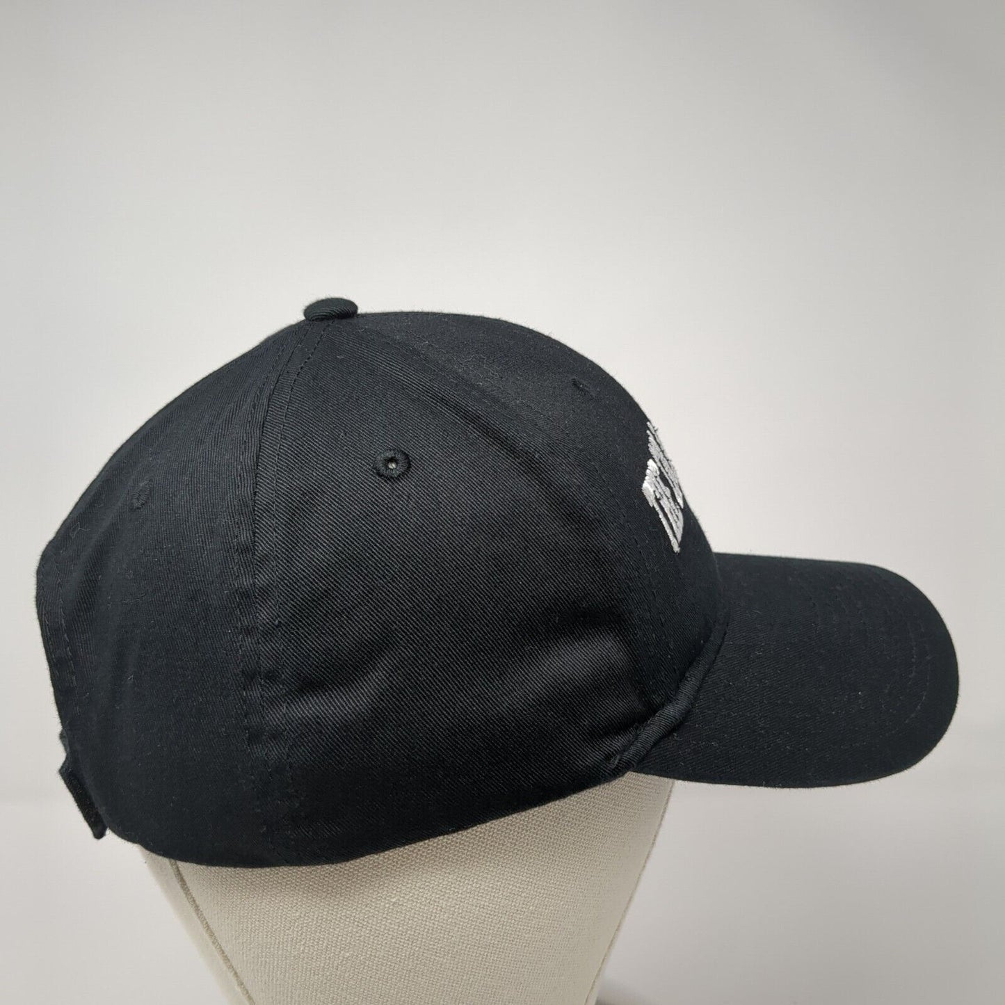 The College Of Idaho Strapback Hat Black One Size Adjustable Otto