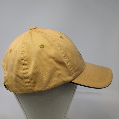 Port Authority Baseball Cap Yellow One Size Wine Shop Grapes Embroidered Hat