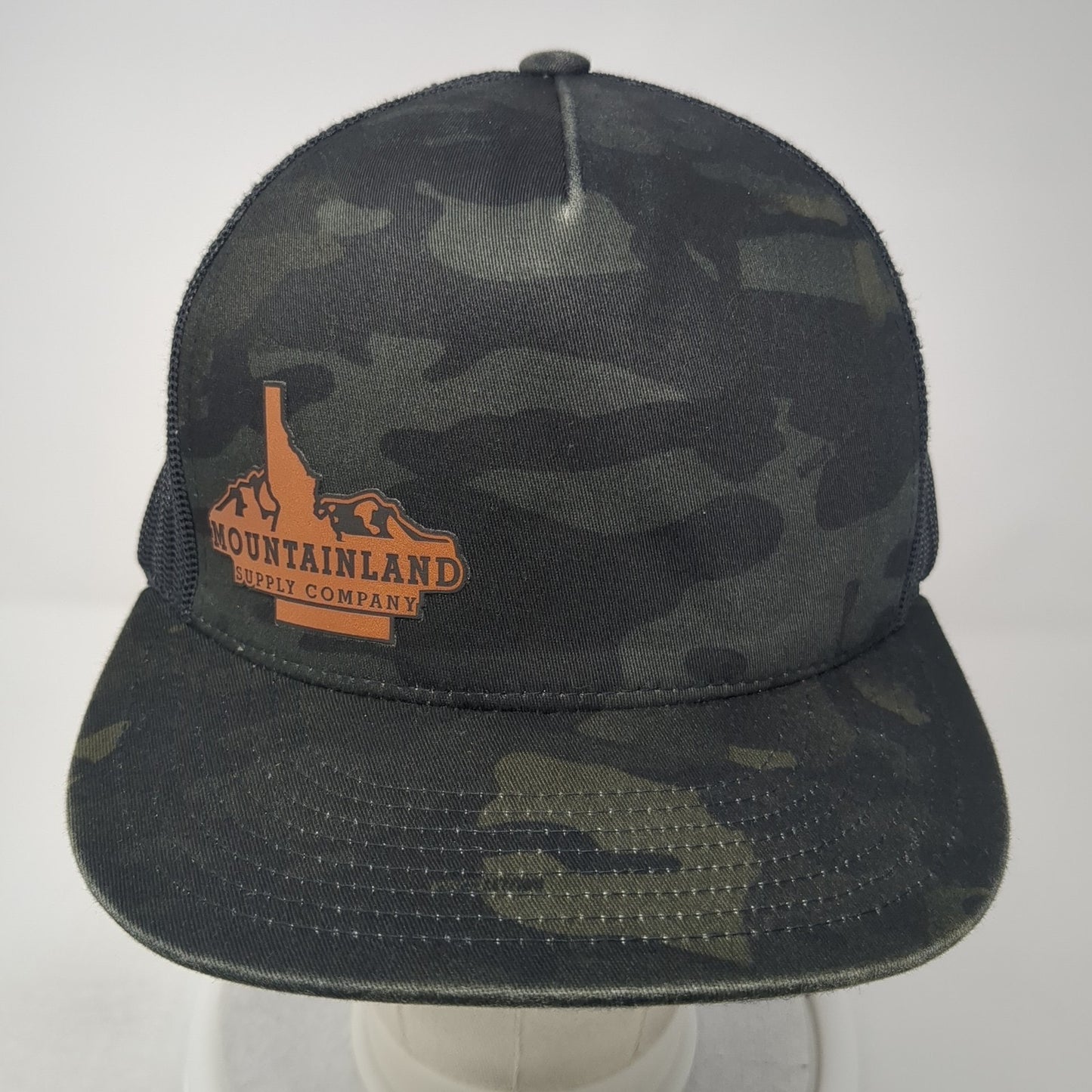 Mountain Land Supply Company Trucker Hat Multicolor OS Adjustable Mesh Yupoong