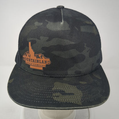 Mountain Land Supply Company Trucker Hat Multicolor OS Adjustable Mesh Yupoong