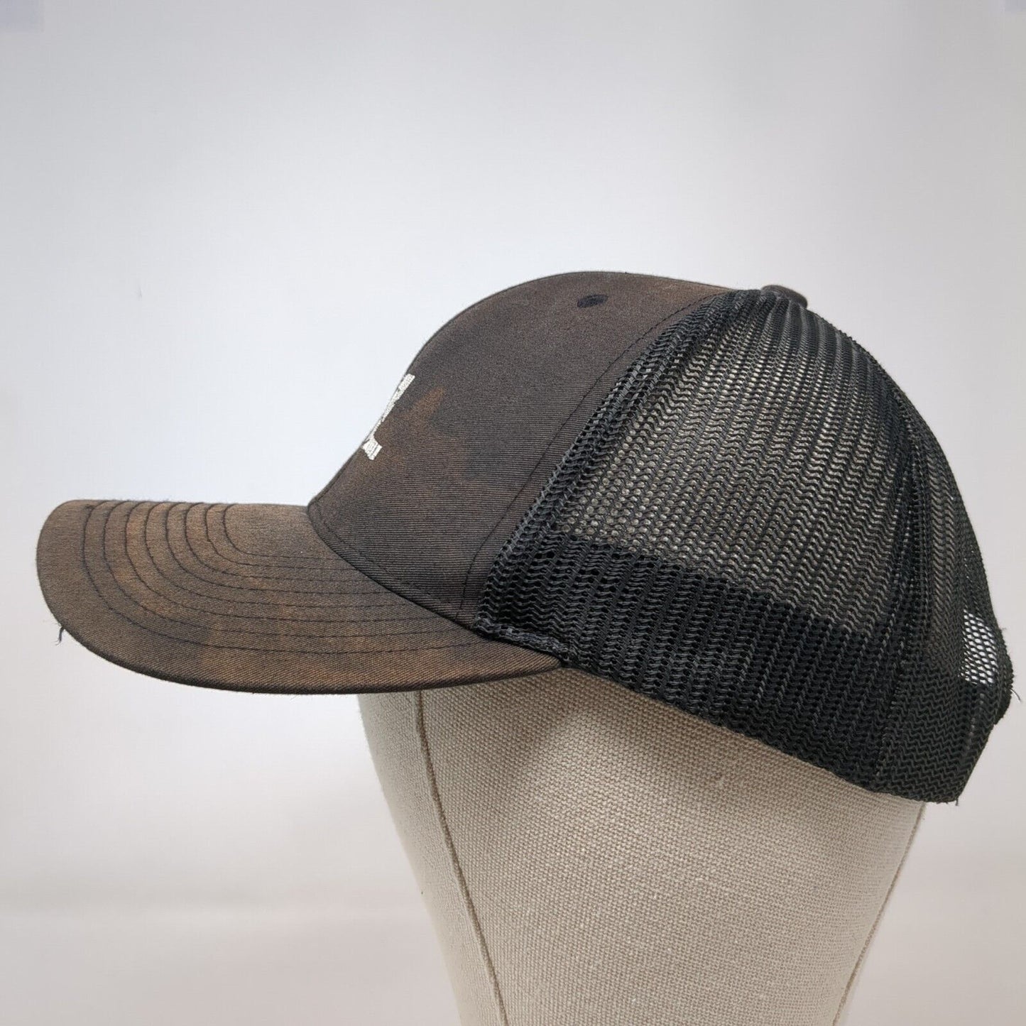 EVL Evlution Nutrition Snapback Trucker Hat Black OSFA Mesh Back Solid