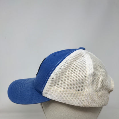 Aquaflage Est. 2014 It's A Lifestyle Trucker Hat Blue One Size Mesh Back Yupoong