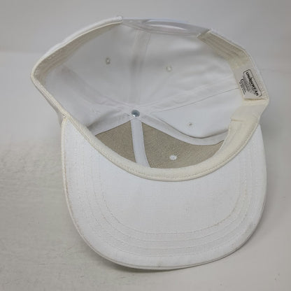 Unionwear Snapback White Blue One Size Union Made USA L1180 CWA Retiree Hat