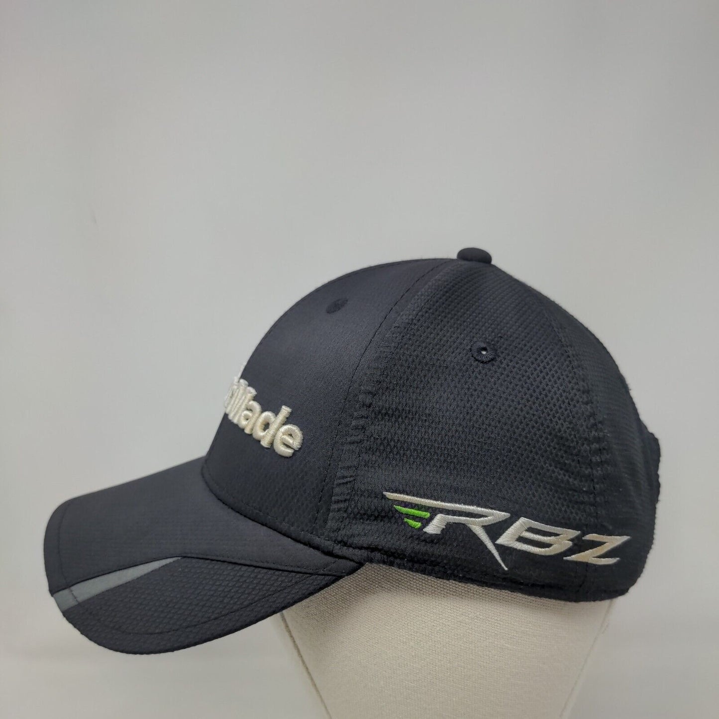 TaylorMade R11S Slideback Hat Black OSFA Adjustable Embroidered
