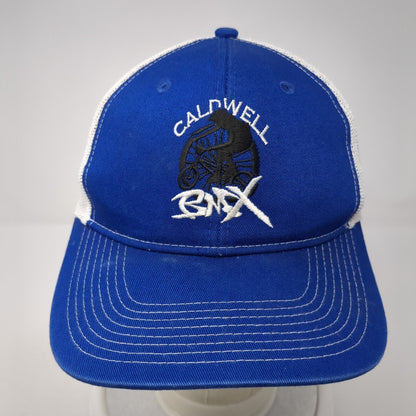 Caldwell BMX Snapback Mesh Back Trucker Hat Blue One Size Mesh Back