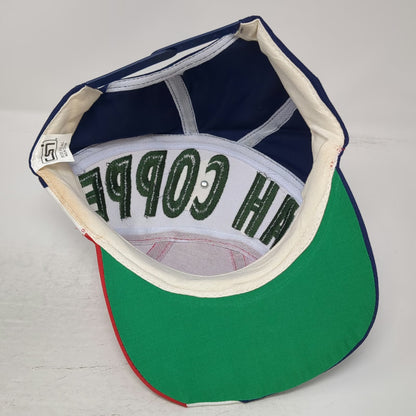 GSI Snapback Blue Red White One Size Utah Copper Safety Excellence Mining Hat