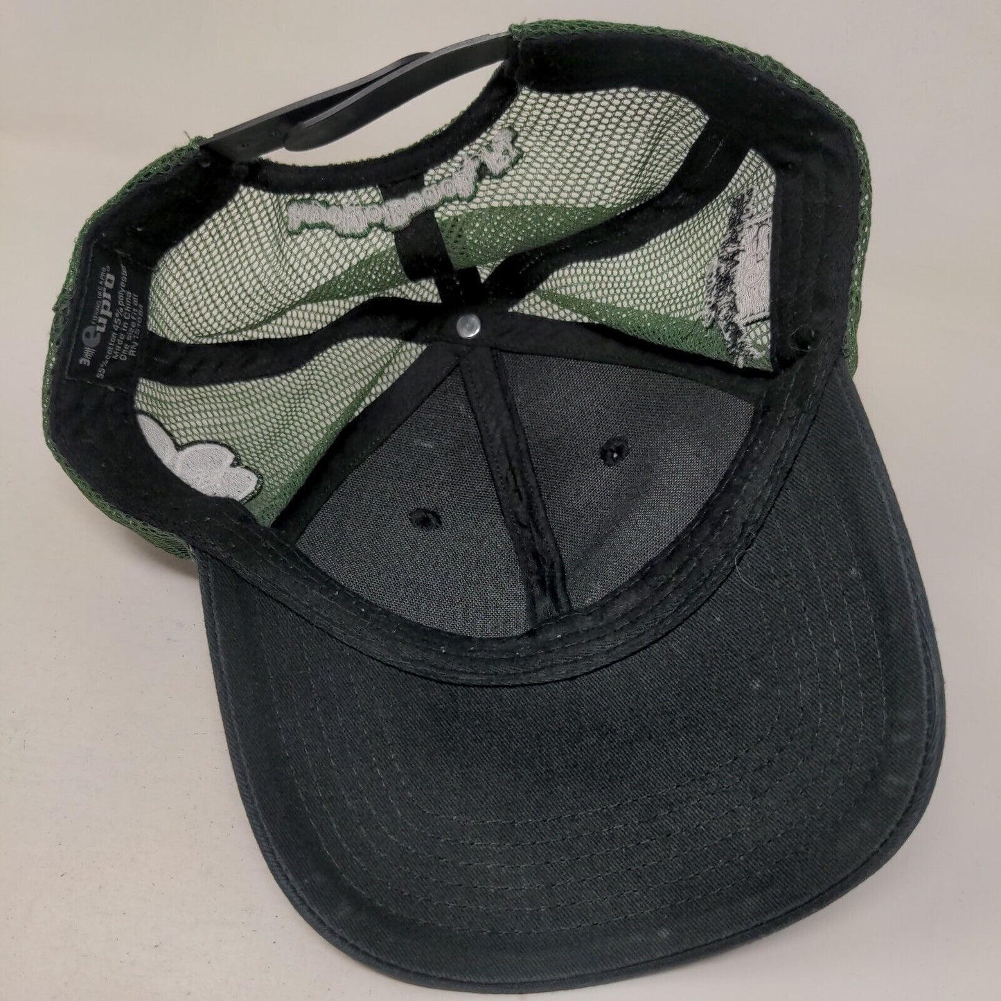 Salty Shamrock Snapback Trucker Hat Multicolor OSFA Mesh Back Embroidered Eupro