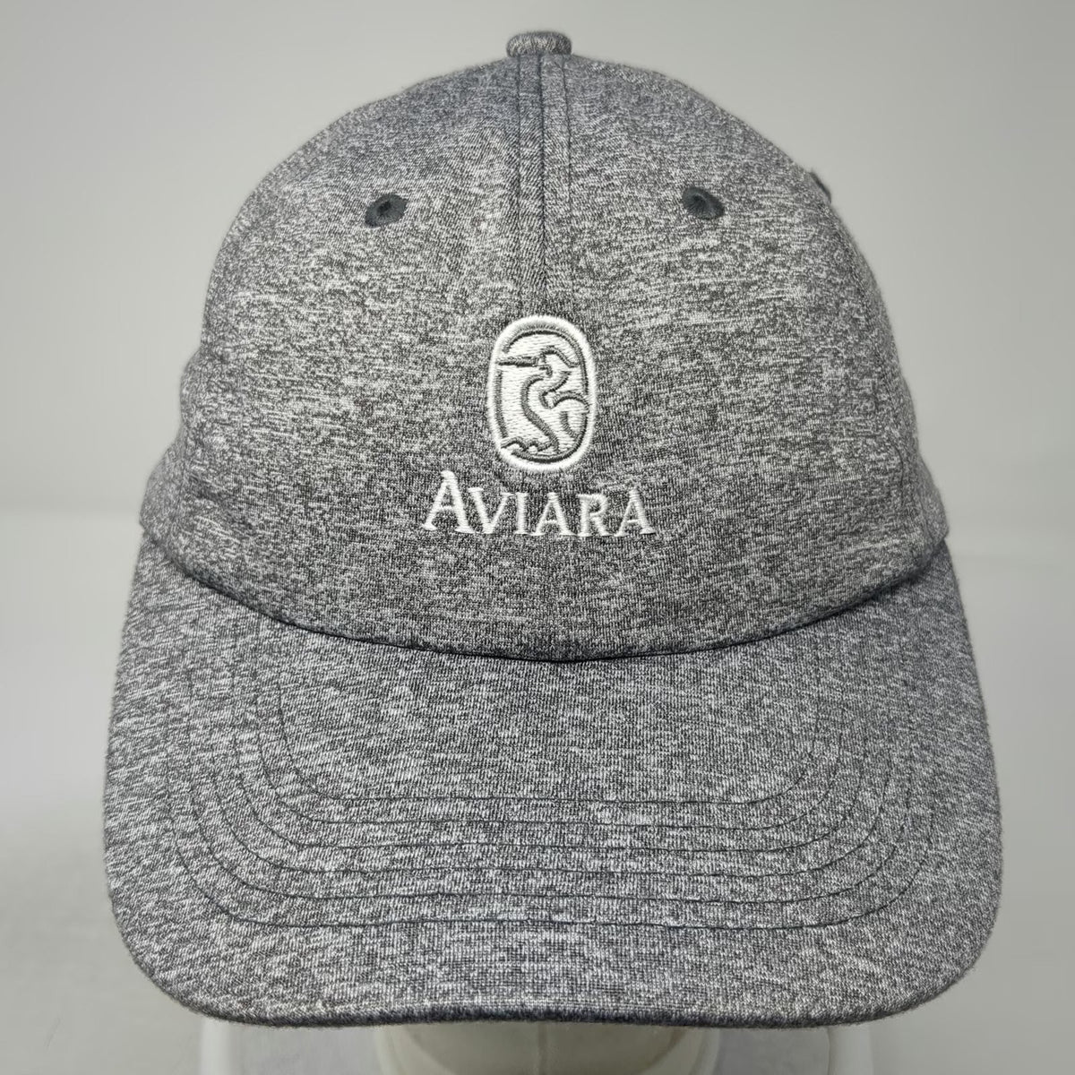 Imperial Baseball Cap Gray S Heathered Embroidered Aviara Strapback Golf Hat