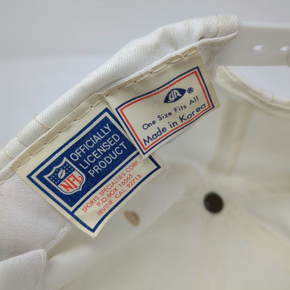 Chicago Bears NFL Sports Specialties Snapback White Hat Embroidered Vintage