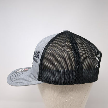 Idaho CDL Training Snapback Trucker Hat Gray One Size Mesh Back 6 Panel