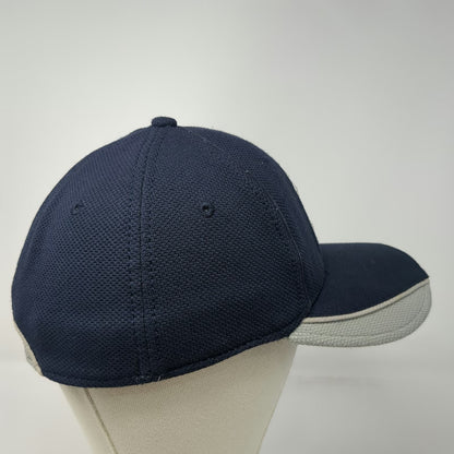 New Era New York Yankees MLB Baseball Cap Blue M Diamond Era Fitted Stretch Hat