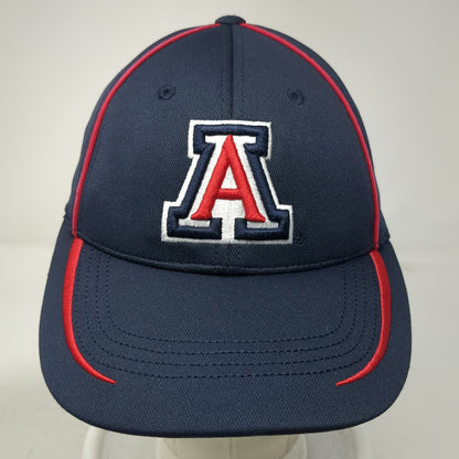 Arizona Wildcats NCAA Top of the World Hat Blue Red White One Size Piping Cap