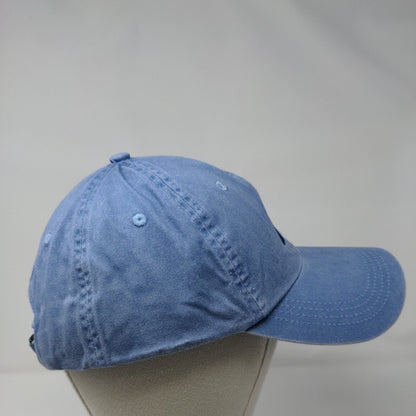 Ahead Casuals Slideback Hat Blue OSFA Mid Fit Adjustable Embroidered 6 Panel