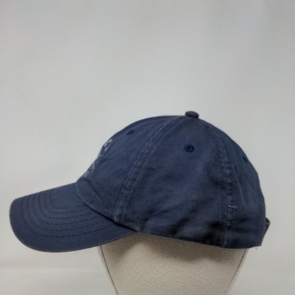 Gander Mountain Strapback Hat Blue Size OSFM Graphic Fish Logo