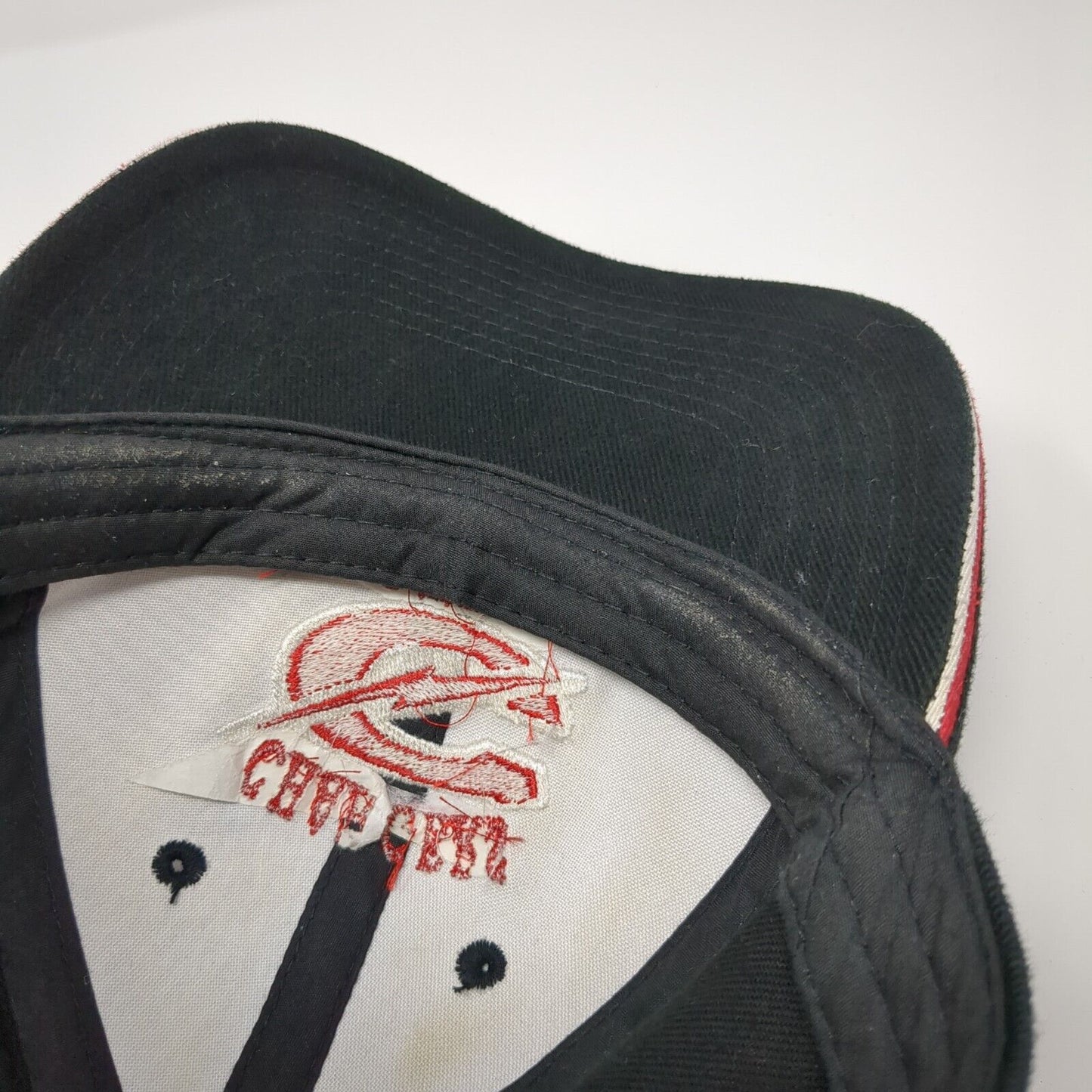 Chargers Football Slideback Hat Black One Size Adjustable Embroidered