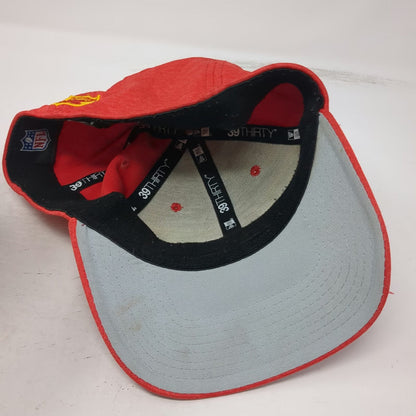 New Era Kansas City Chiefs NFL Red Baseball Cap L Stretch Fit 39THIRTY Logo Hat