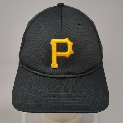 OC Sports Baseball Cap Black One Size Pittsburgh Pirates P Logo Strapback Hat