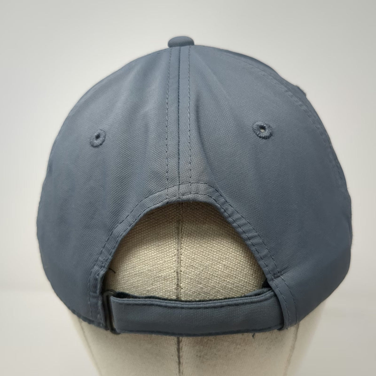 TaylorMade Baseball Cap Gray One Size NCC Chief Logo Polyester Slideback Hat