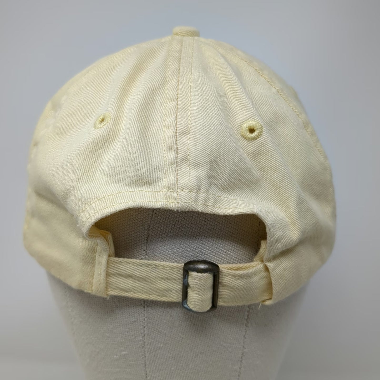 American Dry Goods Crow Creek Golf Hat Yellow One Size Baseball Cap Slideback