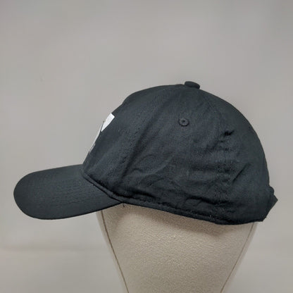 The YMCA Youth Strapback Hat Black Adjustable 6 Panel Outdoor Cap