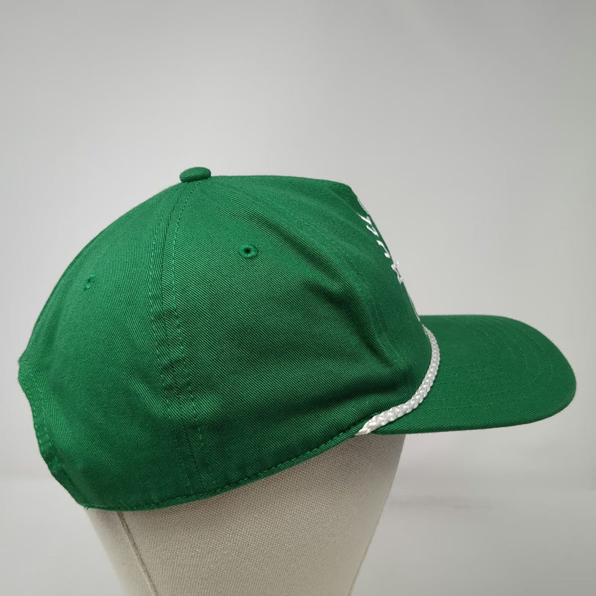 Mighty Fine 5 Panel Green One Size Mulligan's Golf Club Rope Snapback Hat Cotton