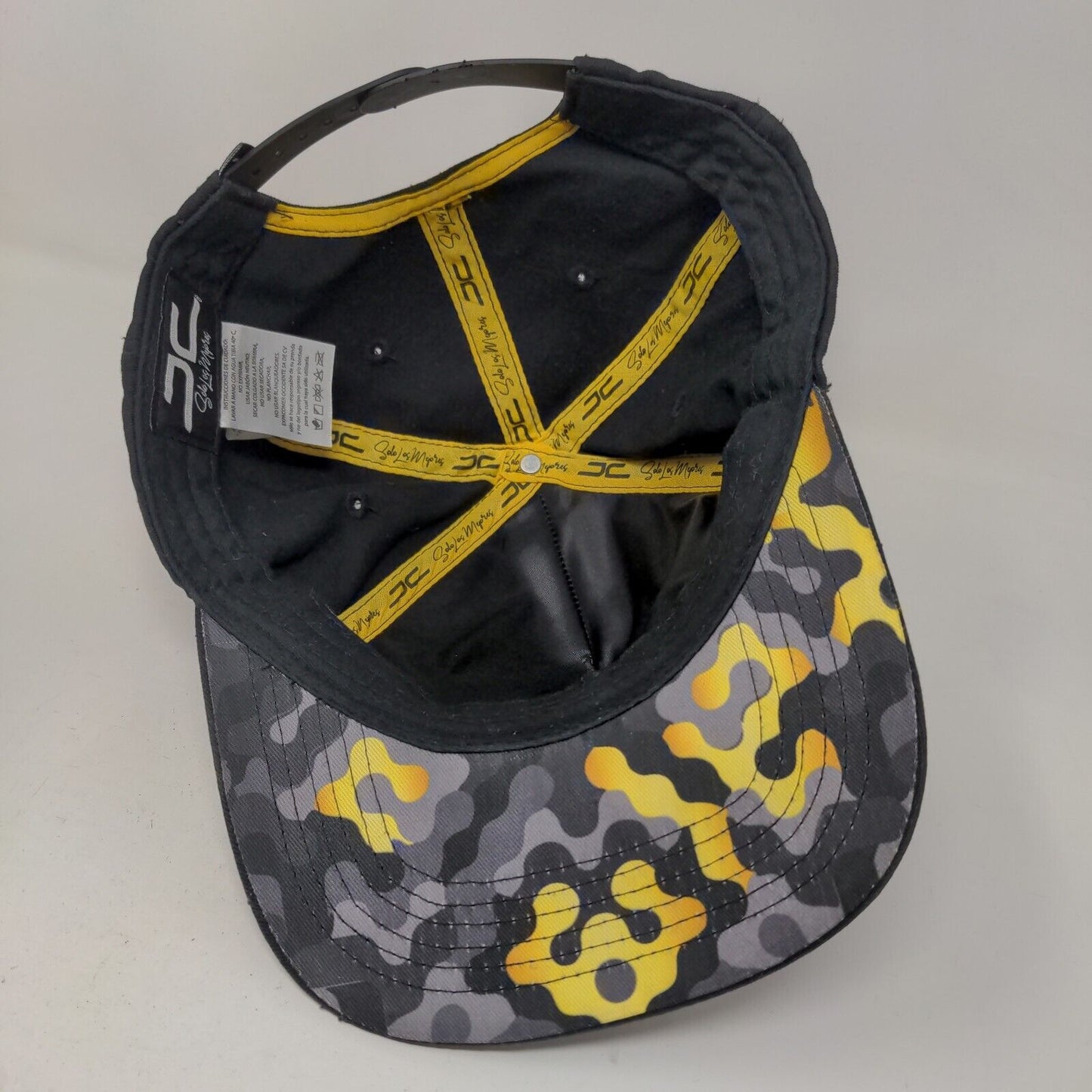 JC Hats Boy's Snapback Hat Black Embroidered Grenade Logo Solo Los Mejores